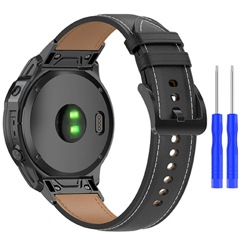 Wunderbar Universell Garmin Echtes Leder armband