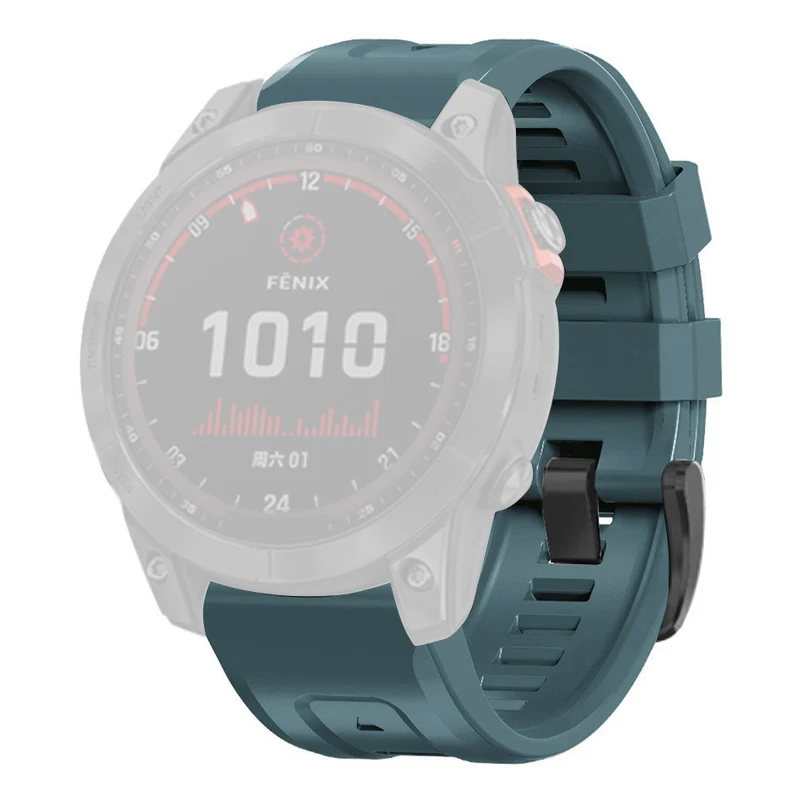 Absolut robust Garmin Fenix 7X Silikon / TPU armband
