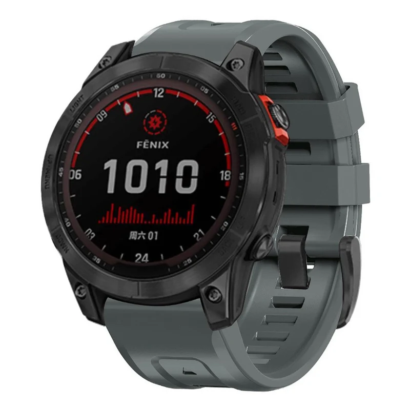 Absolut robust Garmin Fenix 7X Silikon / TPU armband