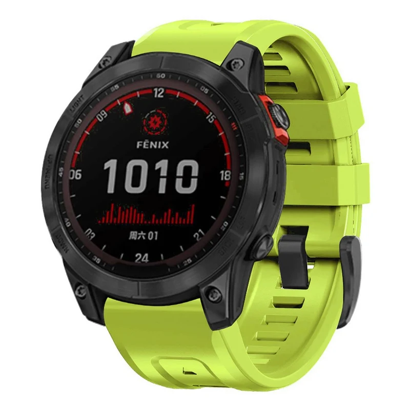 Absolut robust Garmin Fenix 7X Silikon / TPU armband