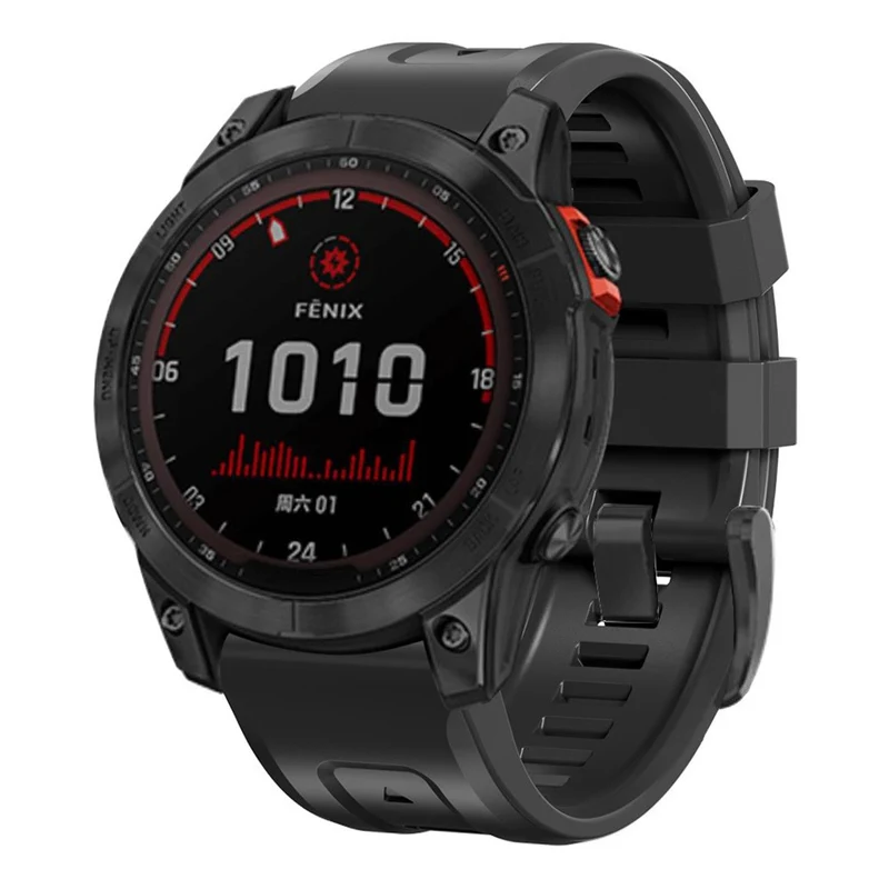 Absolut robust Garmin Fenix 7X Silikon / TPU armband