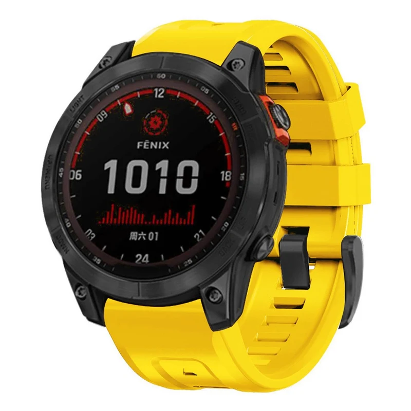 Absolut robust Garmin Fenix 7X Silikon / TPU armband