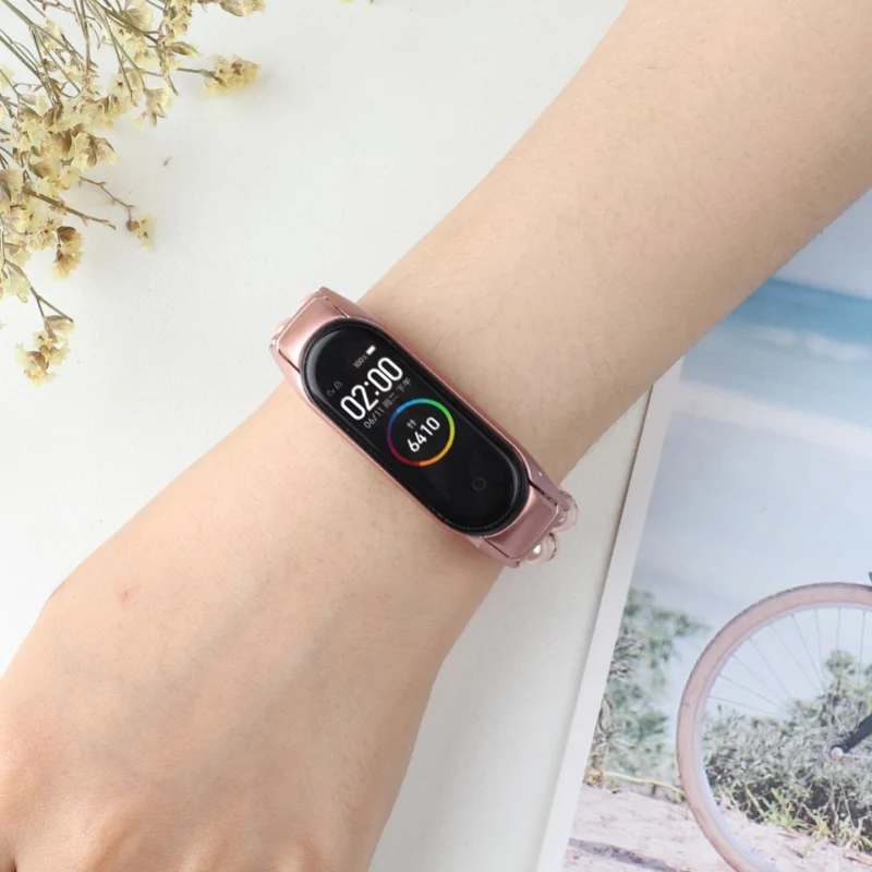 Xiaomi Mi Smart Band 6 / Xiaomi Mi Band 5 Strass armband