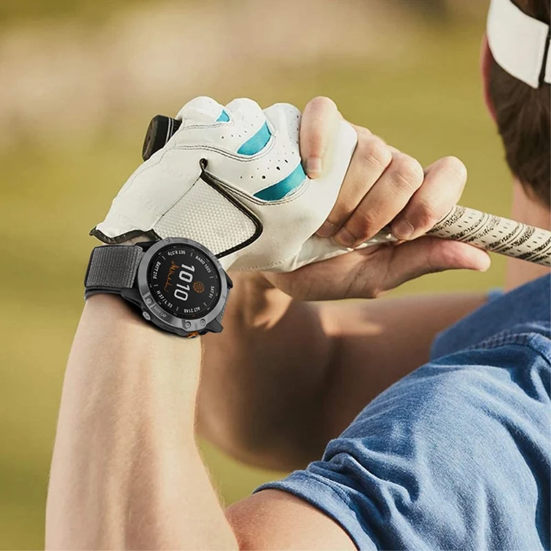 Mega bequem Garmin Fenix 6S Textil / Nylon armband