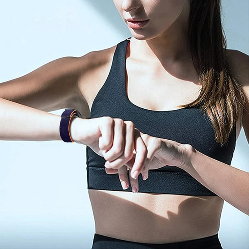 Brillant Garmin Fenix 6X Textil / Nylon armband
