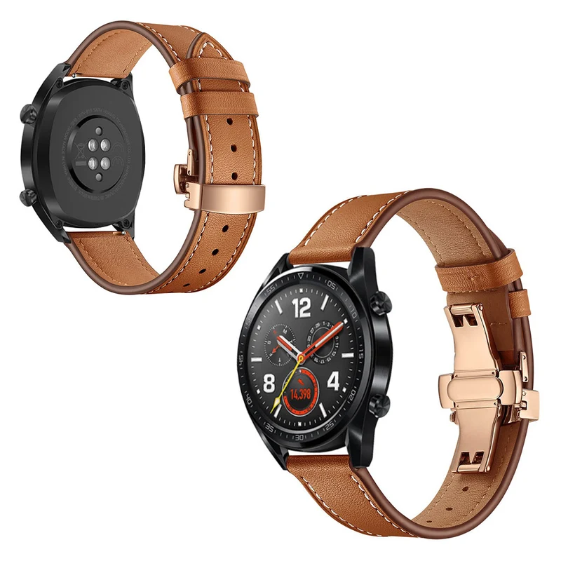 Modisch Universell Huawei Echtes Leder armband