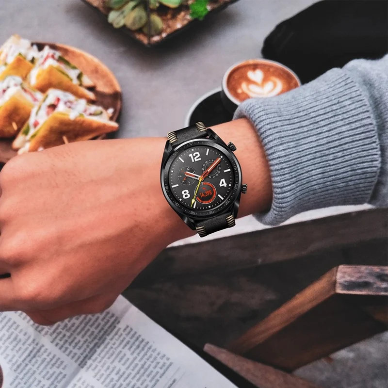Mega zäh Universell Huawei Echtes Leder armband