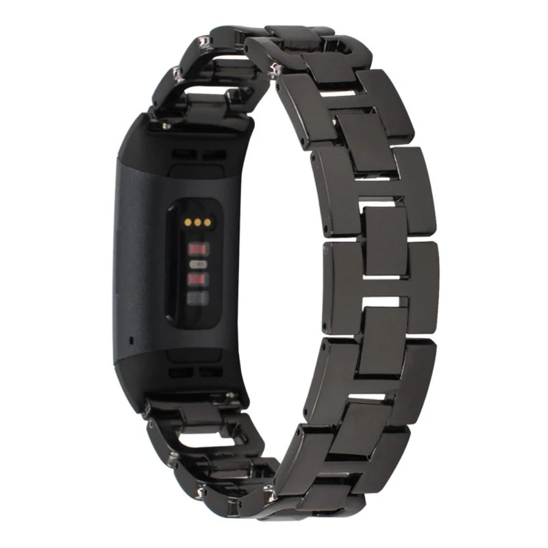 Mega sympathisch Fitbit Charge 5 Metall und Strass armband