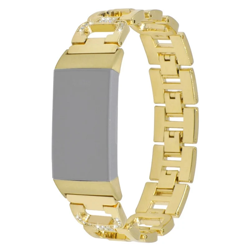 Mega sympathisch Fitbit Charge 5 Metall und Strass armband