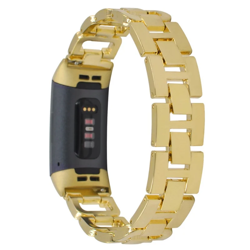 Mega sympathisch Fitbit Charge 5 Metall und Strass armband