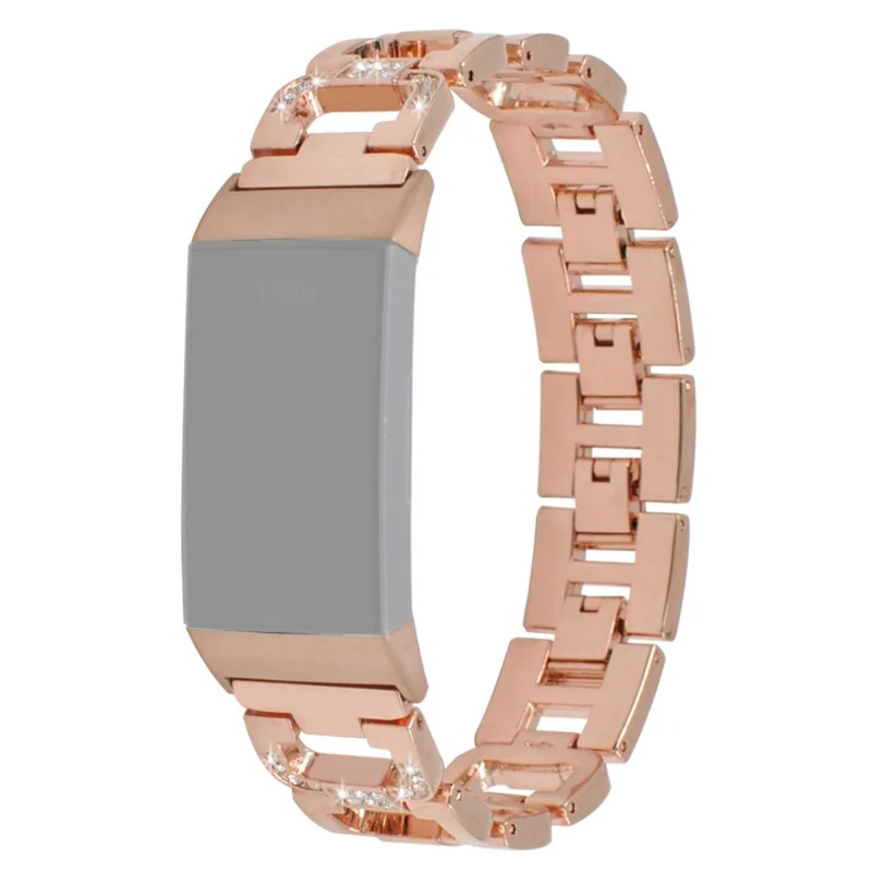 Mega sympathisch Fitbit Charge 5 Metall und Strass armband