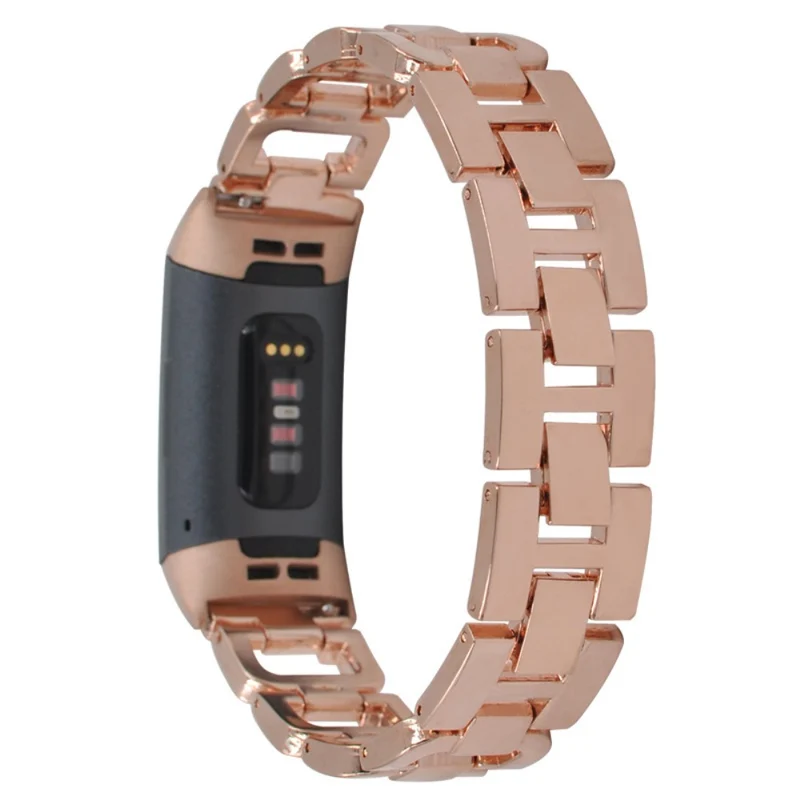 Mega sympathisch Fitbit Charge 5 Metall und Strass armband