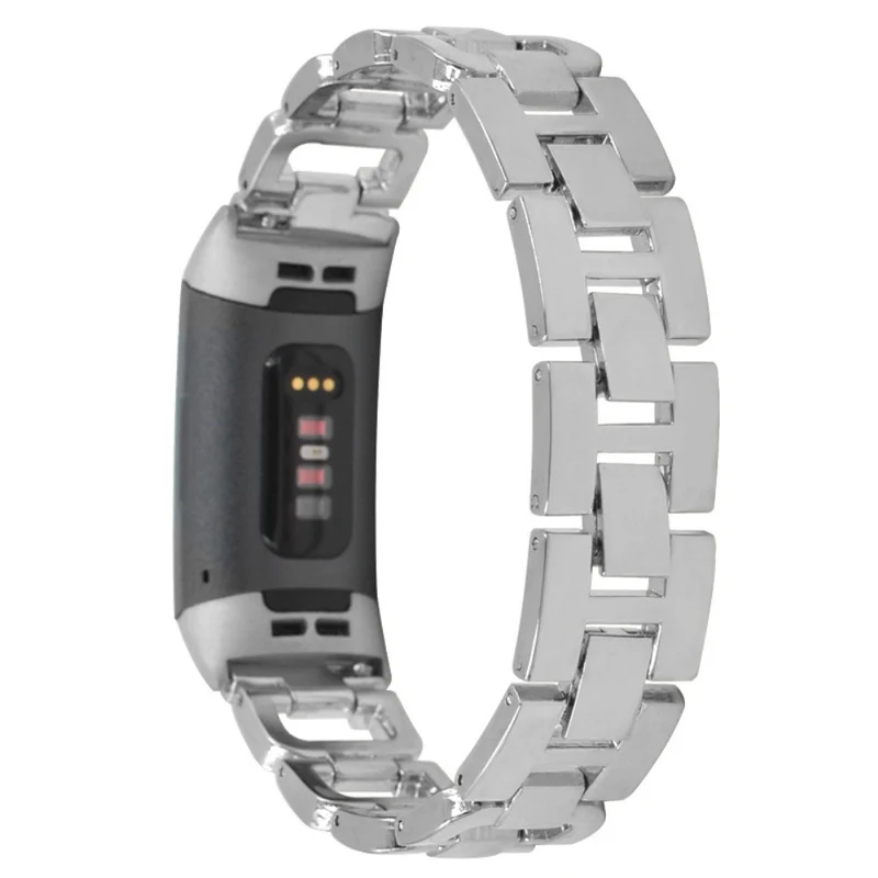 Mega sympathisch Fitbit Charge 5 Metall und Strass armband