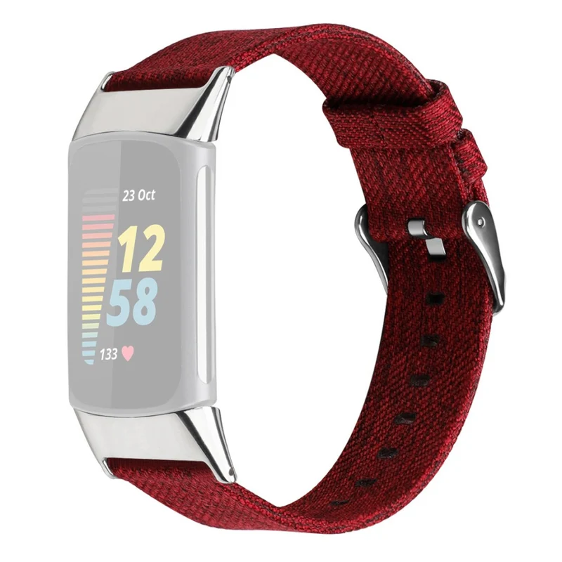 Süß Fitbit Charge 5 Textil / Nylon armband - Größe: S
