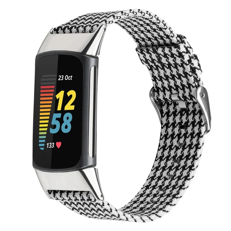Süß Fitbit Charge 5 Textil / Nylon armband - Größe: S