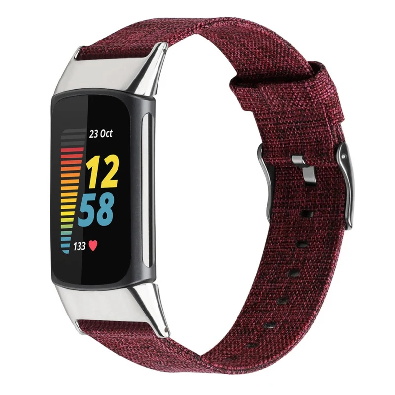 Süß Fitbit Charge 5 Textil / Nylon armband - Größe: S