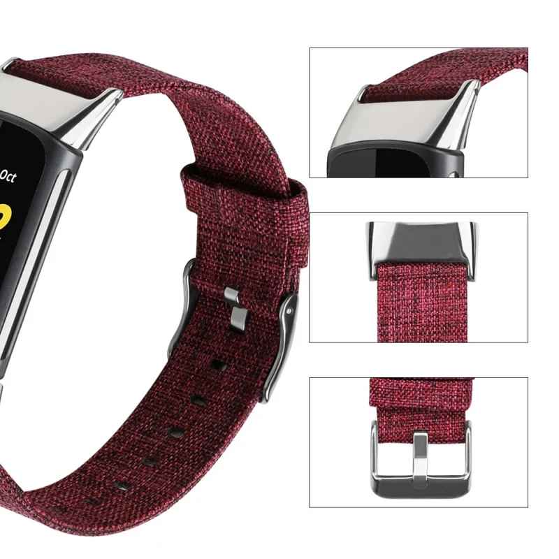 Süß Fitbit Charge 5 Textil / Nylon armband - Größe: S
