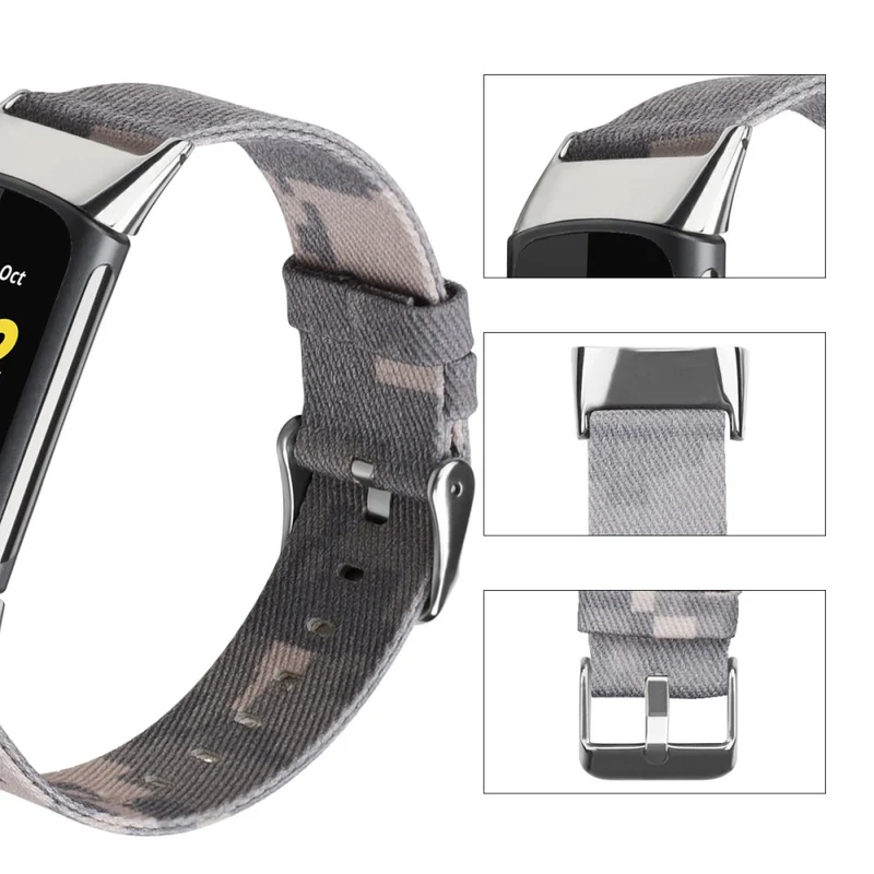 Süß Fitbit Charge 5 Textil / Nylon armband - Größe: S