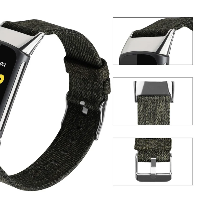 Süß Fitbit Charge 5 Textil / Nylon armband - Größe: S