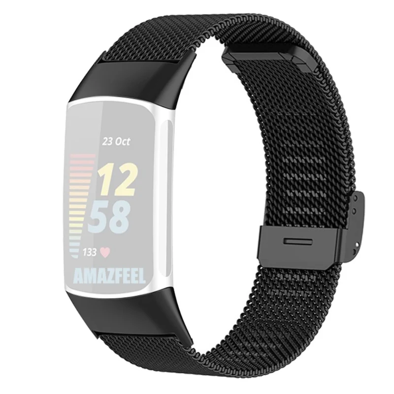 Sehr schön Fitbit Charge 5 Metall armband