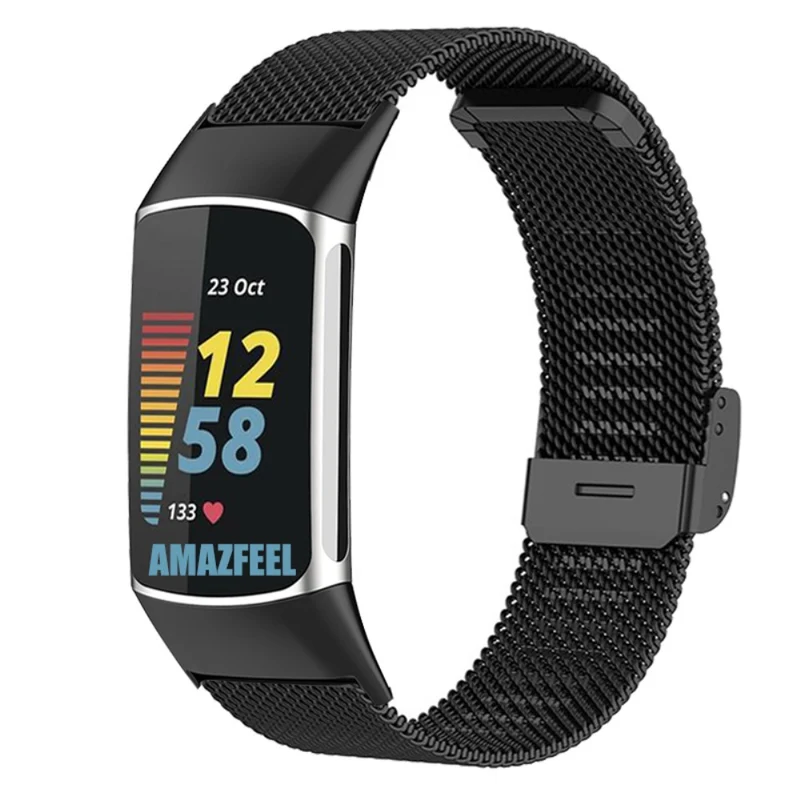 Sehr schön Fitbit Charge 5 Metall armband