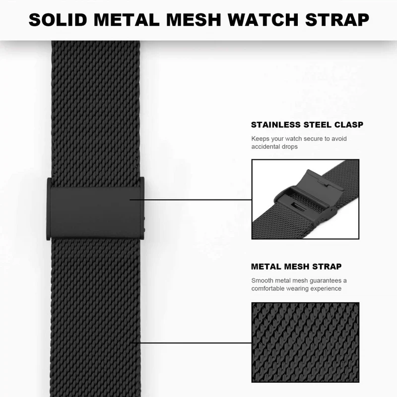 Sehr schön Fitbit Charge 5 Metall armband
