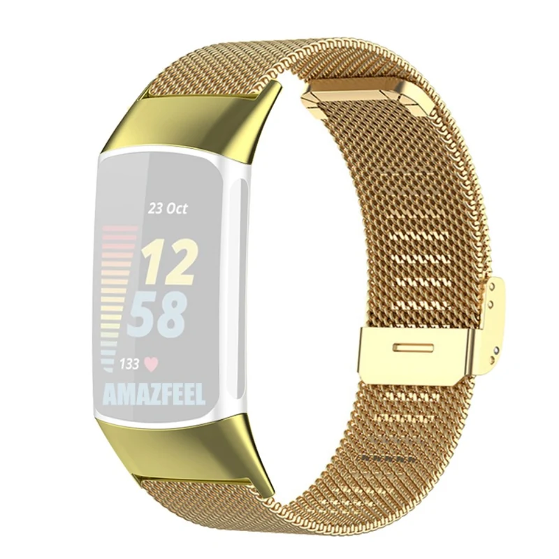 Sehr schön Fitbit Charge 5 Metall armband