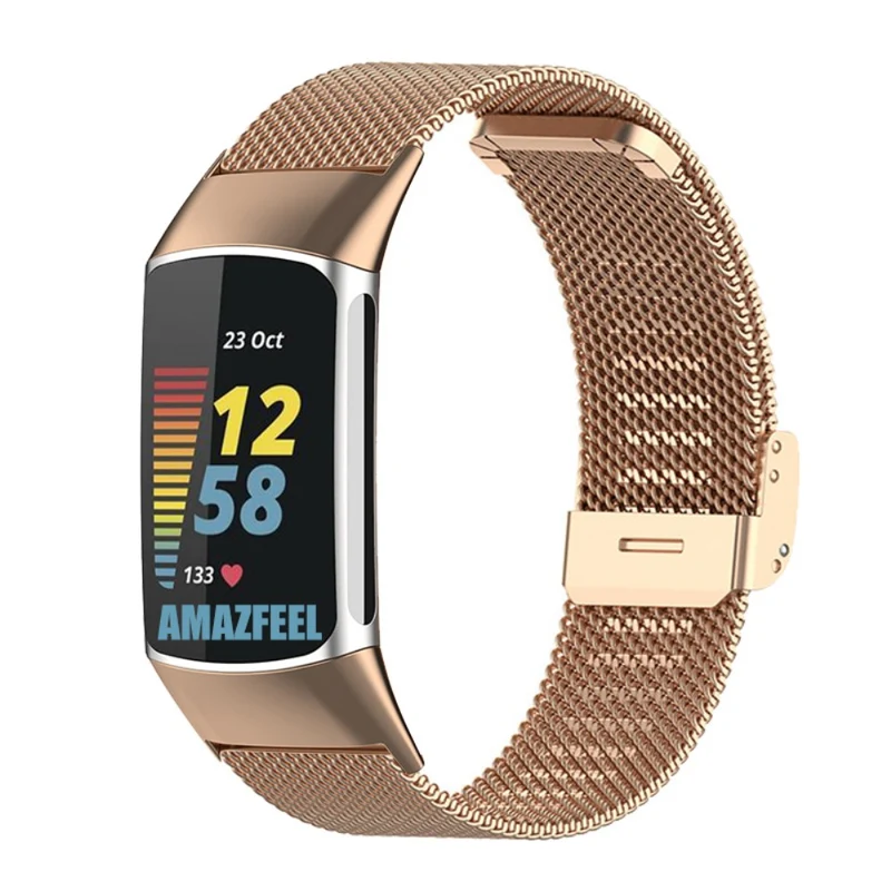 Sehr schön Fitbit Charge 5 Metall armband