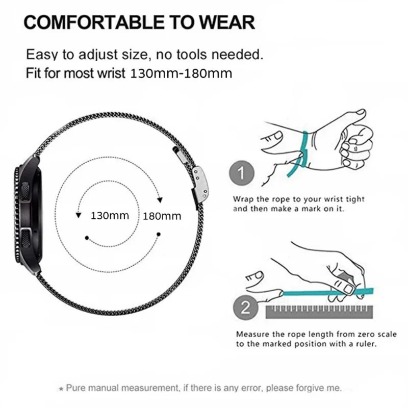 Sehr schön Fitbit Charge 5 Metall armband