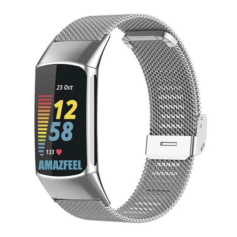 Sehr schön Fitbit Charge 5 Metall armband