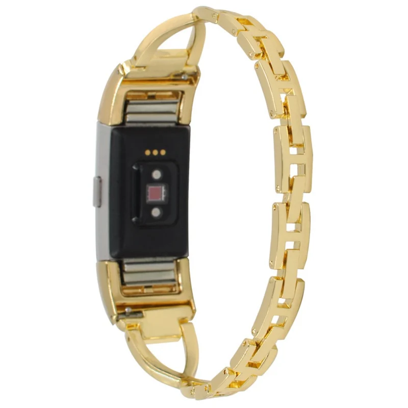 Stilvoll Fitbit Charge 5 Metall und Strass armband