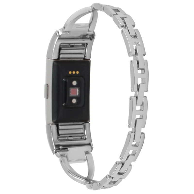 Stilvoll Fitbit Charge 5 Metall und Strass armband