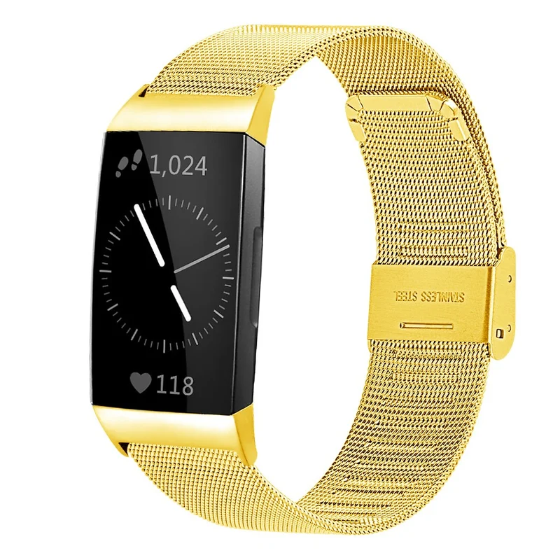 Mega haltbar Fitbit Charge 5 Metall armband