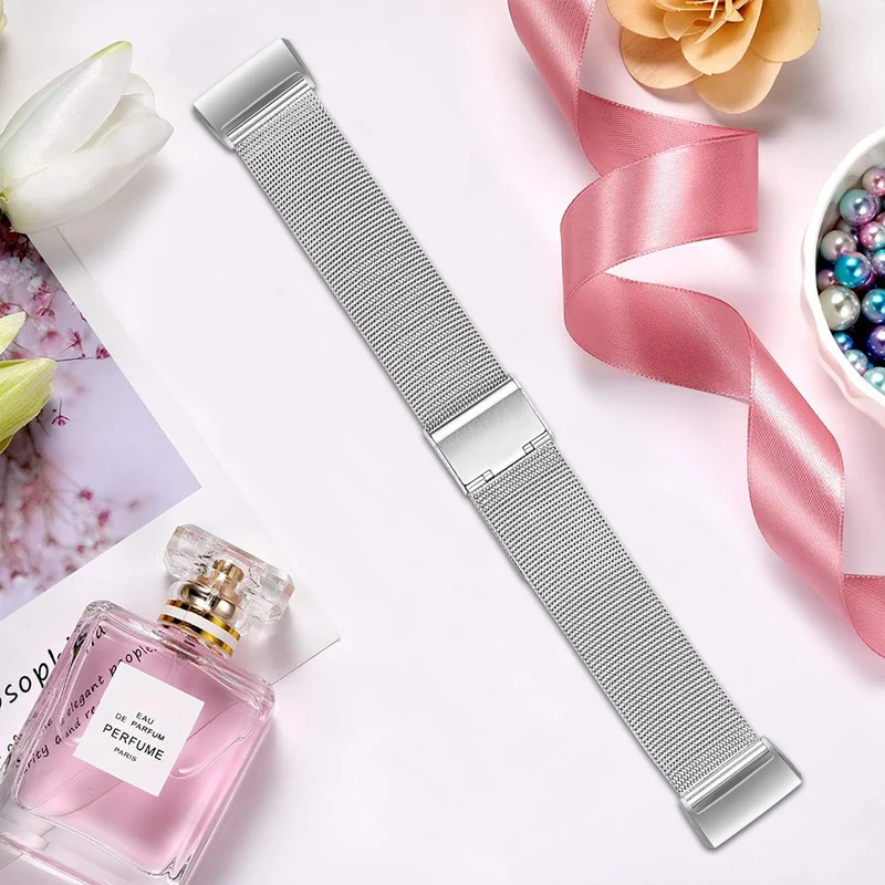 Mega haltbar Fitbit Charge 5 Metall armband