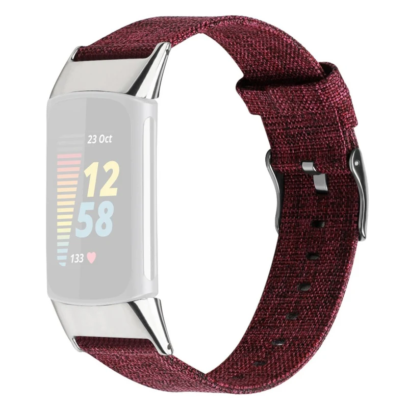 Unglaublich schön Fitbit Charge 5 Textil / Nylon armband - Größe: L