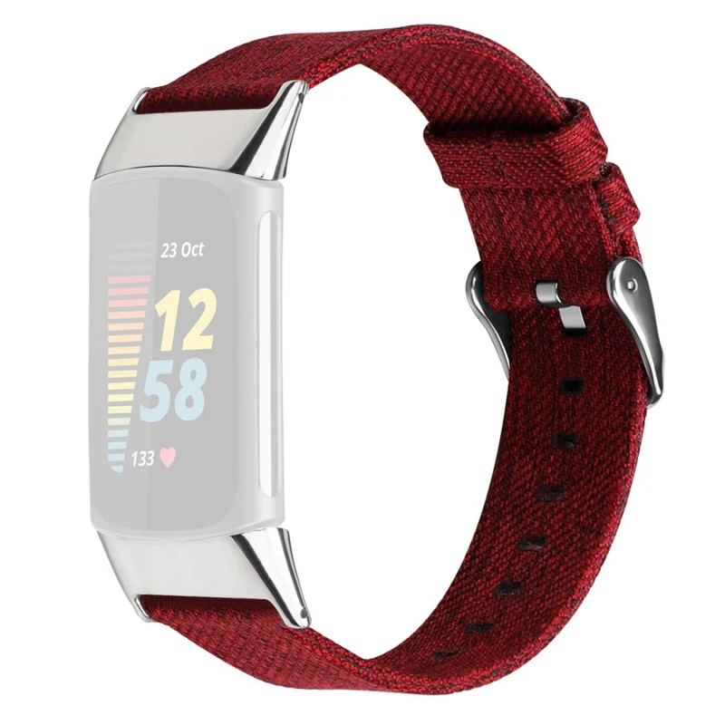 Unglaublich schön Fitbit Charge 5 Textil / Nylon armband - Größe: L