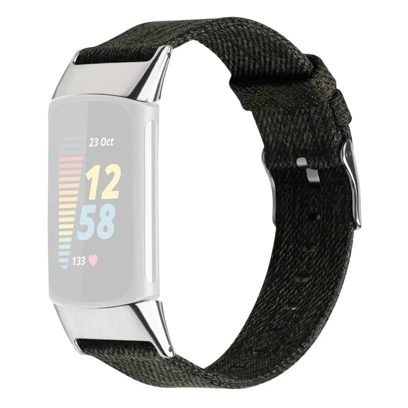 Unglaublich schön Fitbit Charge 5 Textil / Nylon armband - Größe: L