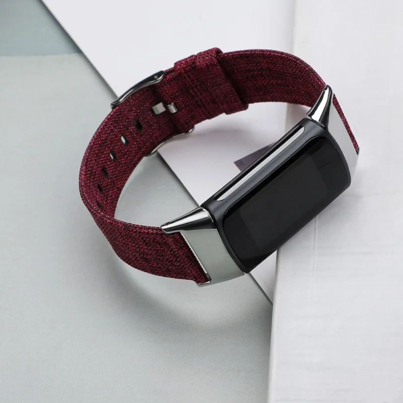 Unglaublich schön Fitbit Charge 5 Textil / Nylon armband - Größe: L