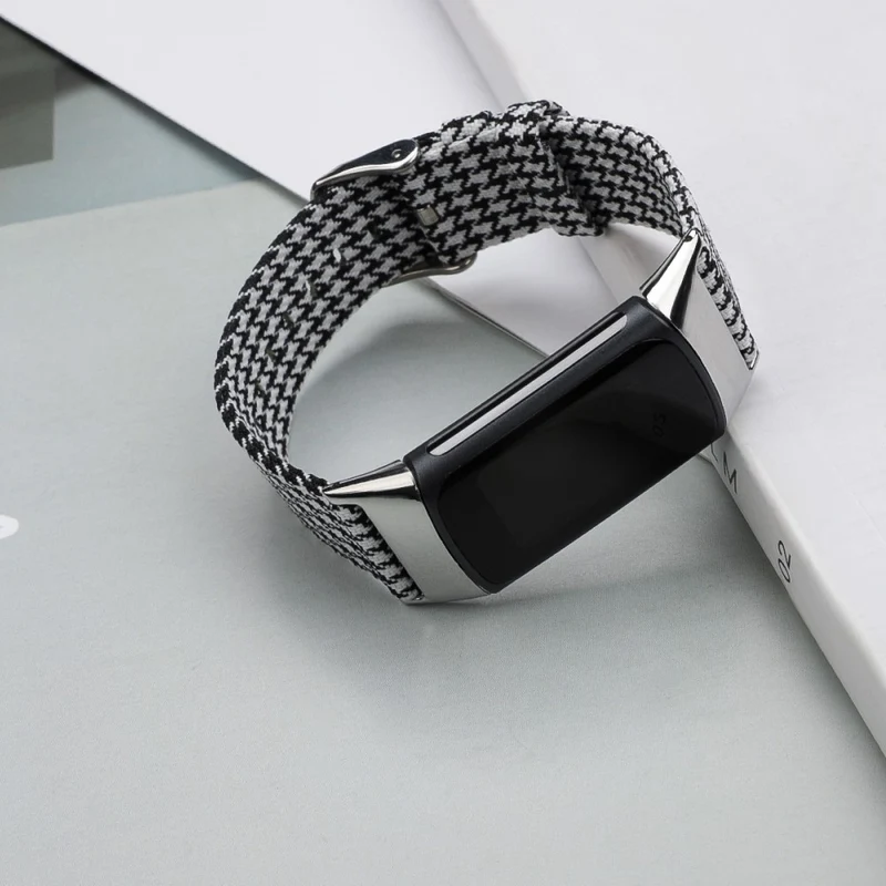 Unglaublich schön Fitbit Charge 5 Textil / Nylon armband - Größe: L