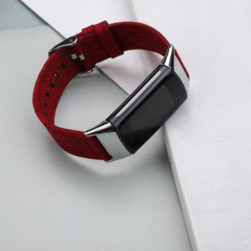 Unglaublich schön Fitbit Charge 5 Textil / Nylon armband - Größe: L