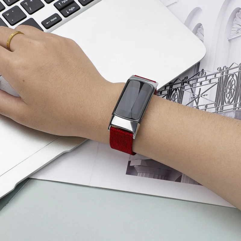 Unglaublich schön Fitbit Charge 5 Textil / Nylon armband - Größe: L
