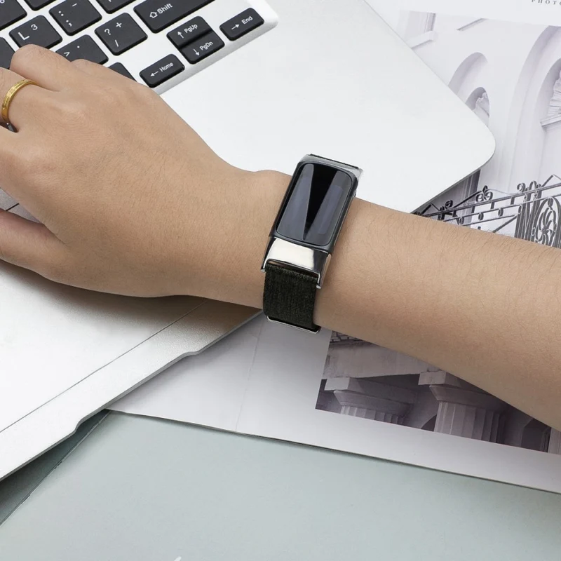 Unglaublich schön Fitbit Charge 5 Textil / Nylon armband - Größe: L