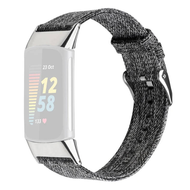 Unglaublich schön Fitbit Charge 5 Textil / Nylon armband - Größe: L