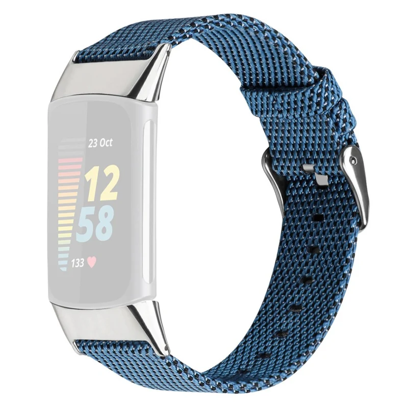 Unglaublich schön Fitbit Charge 5 Textil / Nylon armband - Größe: L