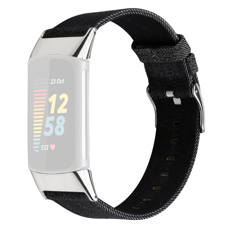 Unglaublich schön Fitbit Charge 5 Textil / Nylon armband - Größe: L