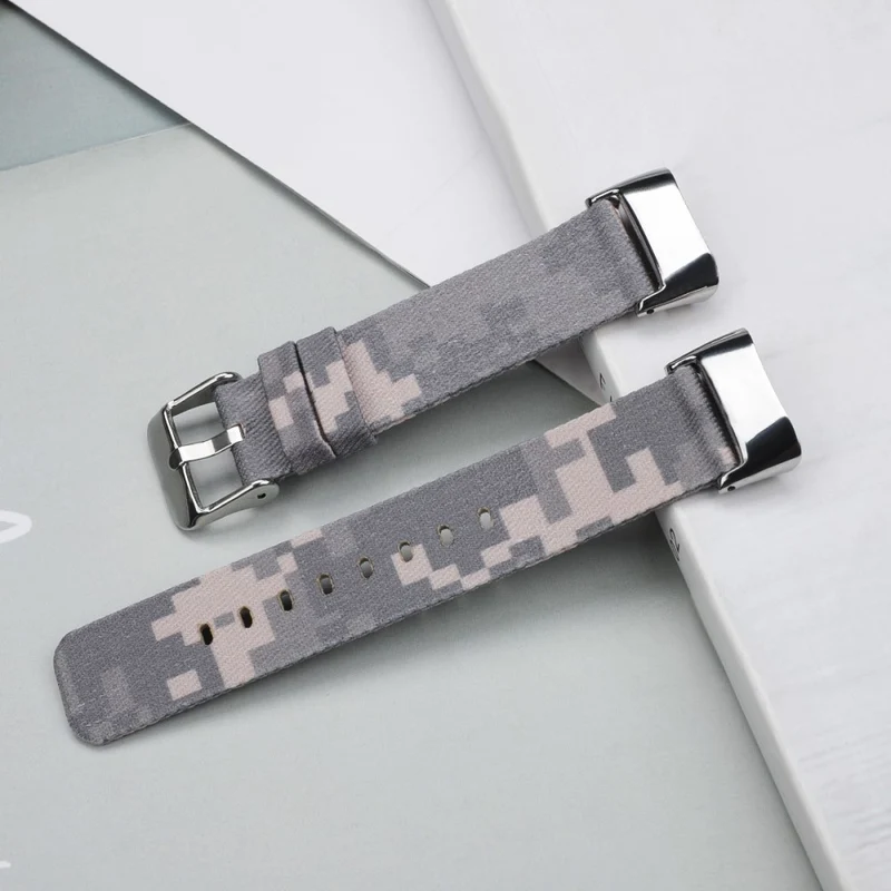 Unglaublich schön Fitbit Charge 5 Textil / Nylon armband - Größe: L
