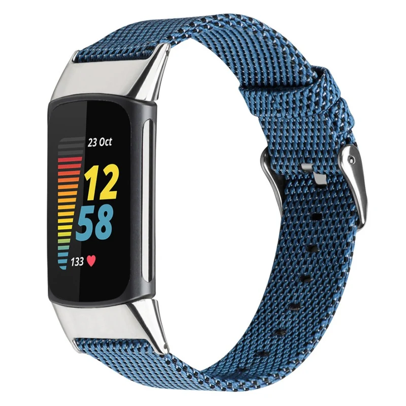Unglaublich schön Fitbit Charge 5 Textil / Nylon armband - Größe: L