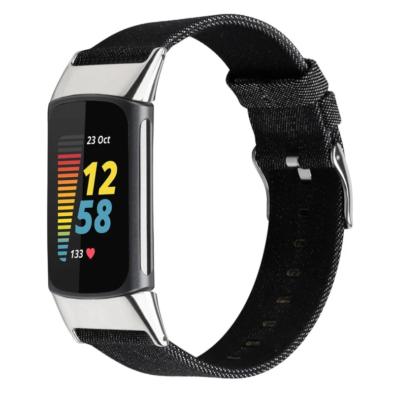 Unglaublich schön Fitbit Charge 5 Textil / Nylon armband - Größe: L