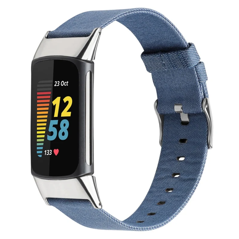 Unglaublich schön Fitbit Charge 5 Textil / Nylon armband - Größe: L