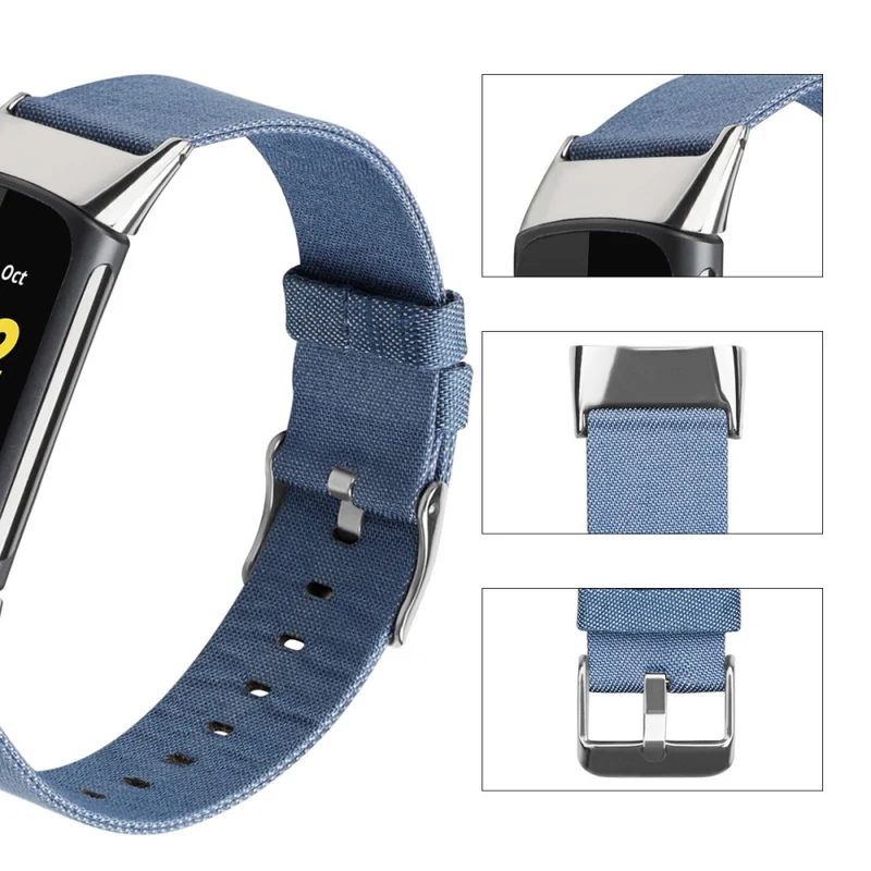 Unglaublich schön Fitbit Charge 5 Textil / Nylon armband - Größe: L